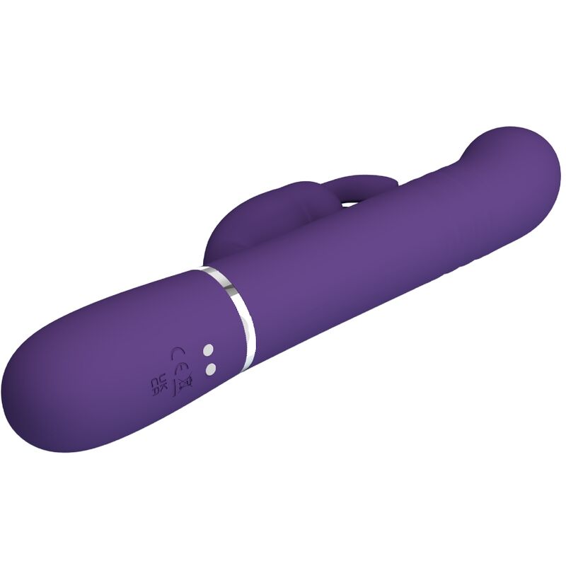 PRETTY LOVE - COALE RABBIT 4 IN 1 VIBRATOR PURPLE