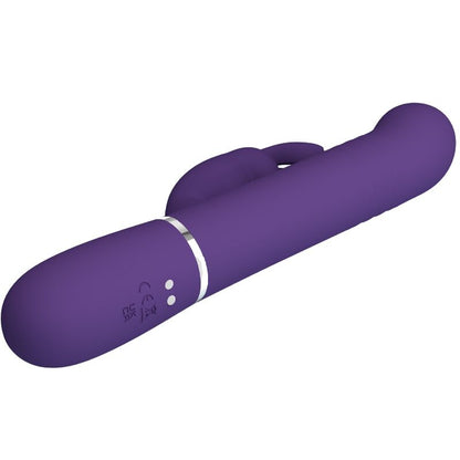 PRETTY LOVE - COALE RABBIT 4 IN 1 VIBRATOR PURPLE