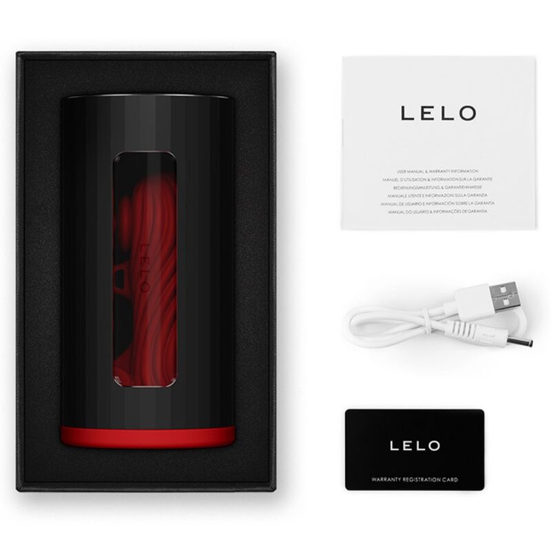 LELO - F1S V3 MASTURBADOR MASCULÍ VERMELL