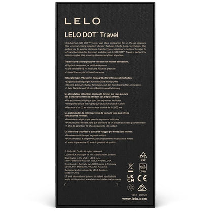 LELO - DOT TRAVEL PINK CLITORAL STIMULATOR