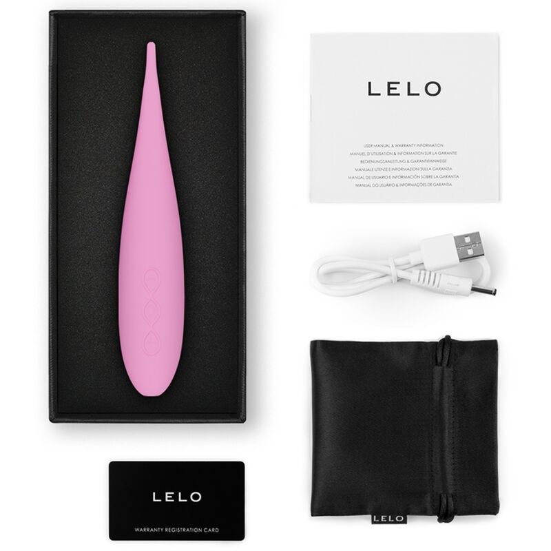LELO - DOT TRAVEL PINK CLITORAL STIMULATOR