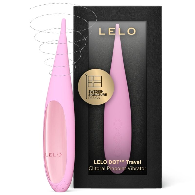 LELO - DOT TRAVEL PINK CLITORAL STIMULATOR
