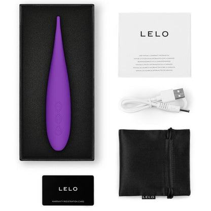 LELO - DOT TRAVEL PURPLE CLITORAL STIMULATOR