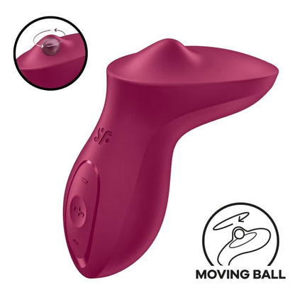 SATISFYER - EXCITERRR LAY-ON CLITORAL VIBRATOR FUCHSIA
