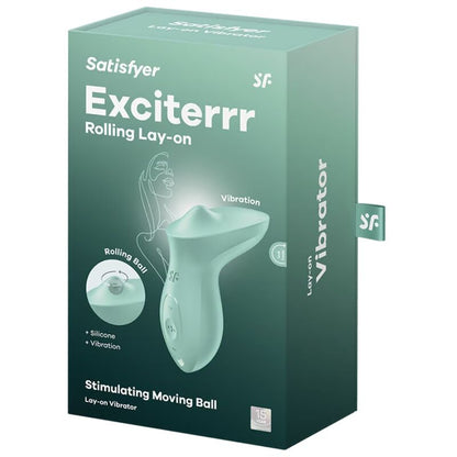 SATISFYER - EXCITERRR LAY-ON CLITORAL VIBRATOR MINT