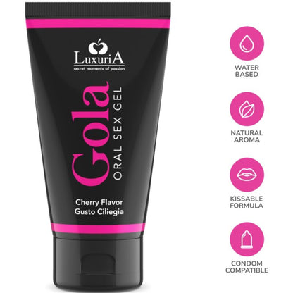 INTIMATELINE LUXURIA - GOLA CHERRY ORAL GEL 50 ML
