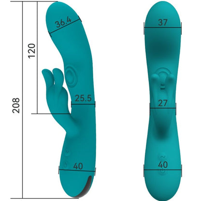 ARMONY - DANCING BUNNY VIBRADOR RABBIT 10 VELOCIDADES VERDE