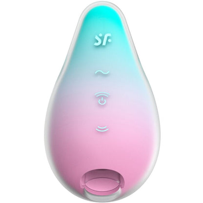 SATISFYER - MERMAID VIBES STIMULATOR &amp; VIBRATOR MINT AND ROSE