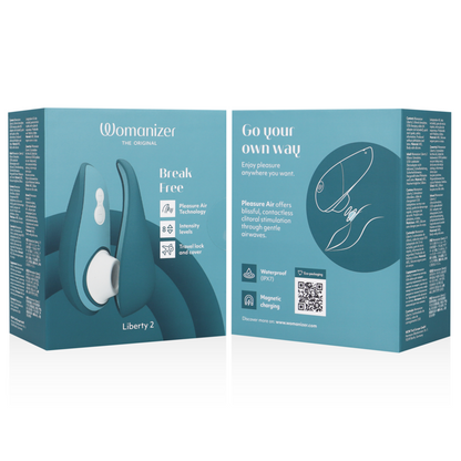 WOMANIZER - LIBERTY 2 ESTIMULADOR & SUCCIONADOR CLÍTORIS CLARO