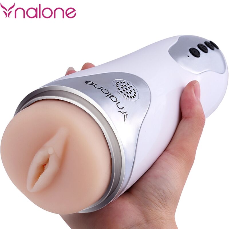 Nalone - Masturbador mag amb vibracions blanques