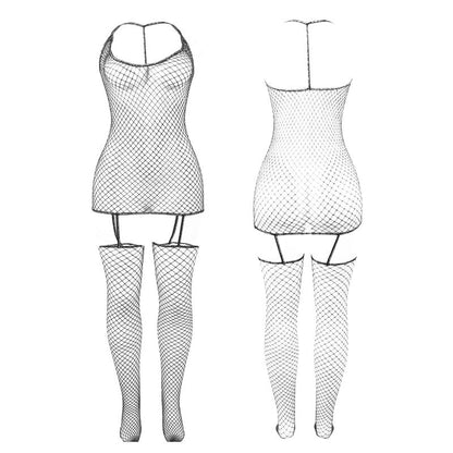 SUBBLIME - 951955 SHINY MESH BODYSTOCKING ONE SIZE