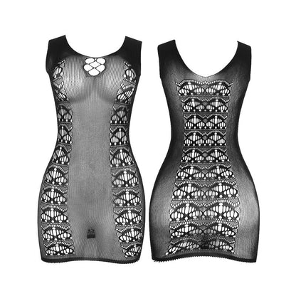 SUBBLIME - 952167 BLACK STRETCH SHORT MESH DRESS ONE SIZE