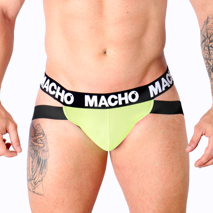 MACHO - MX28FA NEON YELLOW JOCK M