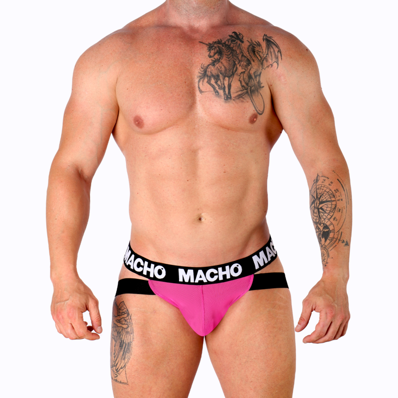 MALE - MX28FR JOCK PINK NEON L