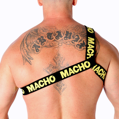 MALE - YELLOW ROMAN HARNESS L/XL