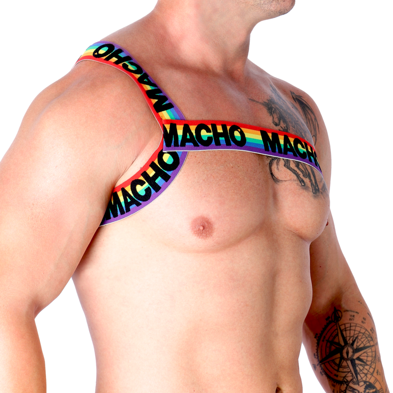 MACHO - ARNÉS ROMANO PRIDE S/M