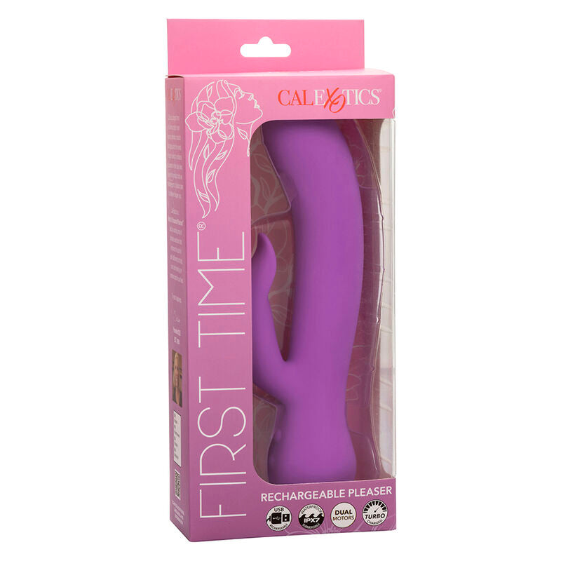 CALEXOTICS - FIRST-TIME RECHARGEABLE COMPLIANT VIBRATOR PURPLE
