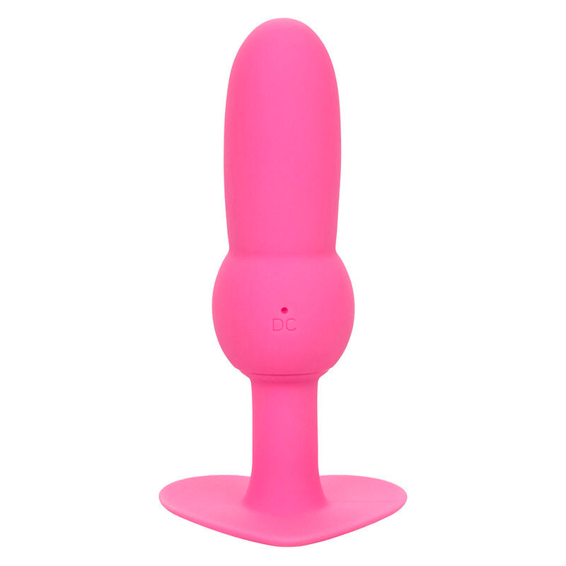 CALEXOTICS - FIRST TIME ANAL PLUG WITH BEADS 10 VIBRATIONS PINK