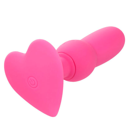 CALEXOTICS - FIRST TIME ANAL PLUG WITH BEADS 10 VIBRATIONS PINK