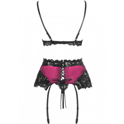 LIVCO CORSETTI FASHION - NAHIR LC 20214 SUJETADOR + PANTY + LIGUERO