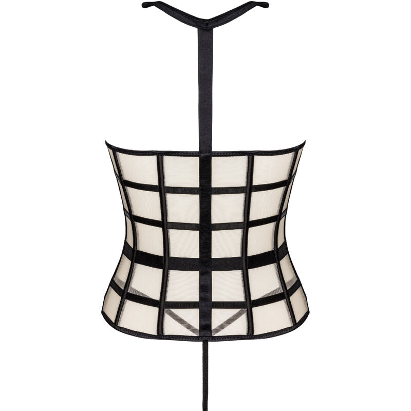 LIVCO CORSETTI FASHION - LAURA LC 20215 CORSET + TANGA L/XL