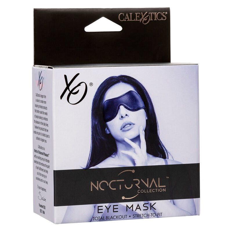 CALEXOTICS - NIGHT MASK BLACK LEATHER