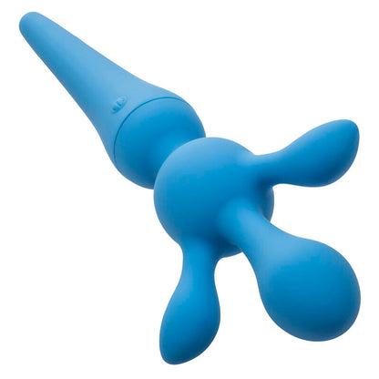 CALEXOTICS - COUTURE KIT VIBRADOR VARINHA 10 VIBRAÇÕES AZUL