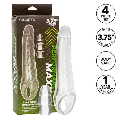 CALEXOTICS - MAXX ADJUSTABLE TRANSPARENT PENIS EXTENDER
