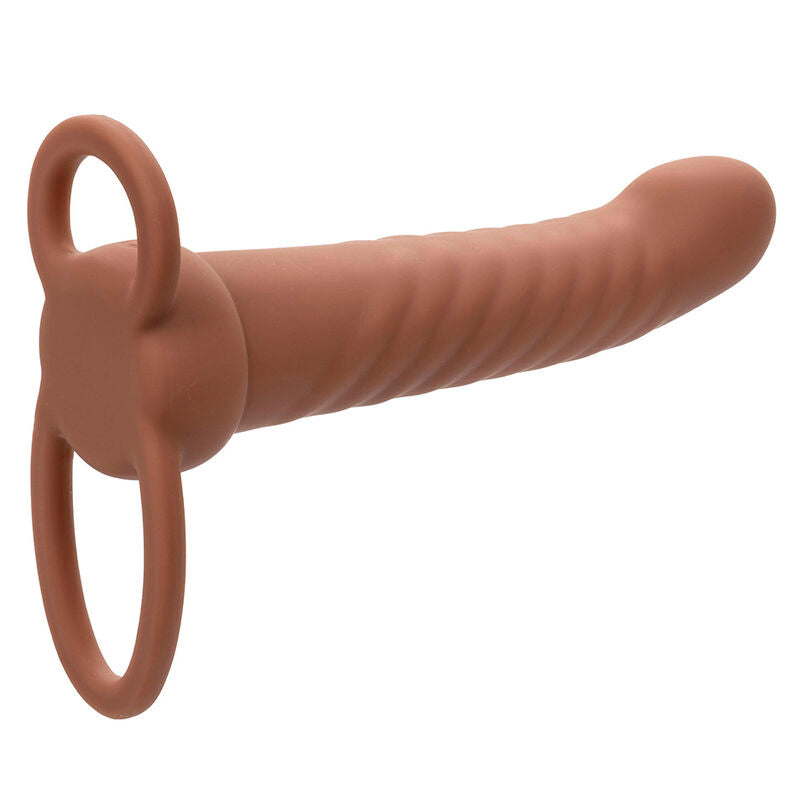 CALEXOTICS - MAXX DOUBLE GROOVED PENETRATOR 10 VIBRATIONS MULATTO