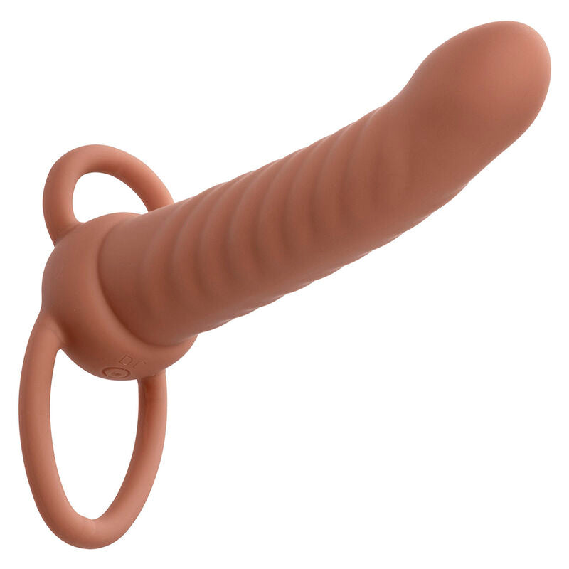 CALEXOTICS - MAXX DOUBLE GROOVED PENETRATOR 10 VIBRATIONS MULATTO