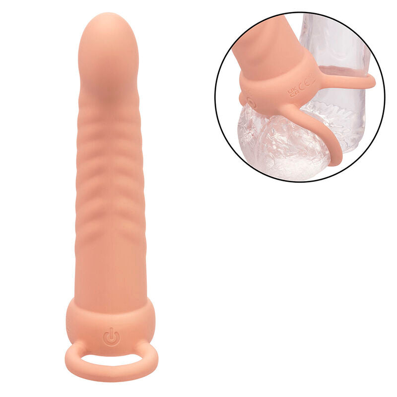 CALEXOTICS - MAXX DOUBLE RIDGED PENETRATOR 10 NATURAL VIBRATIONS