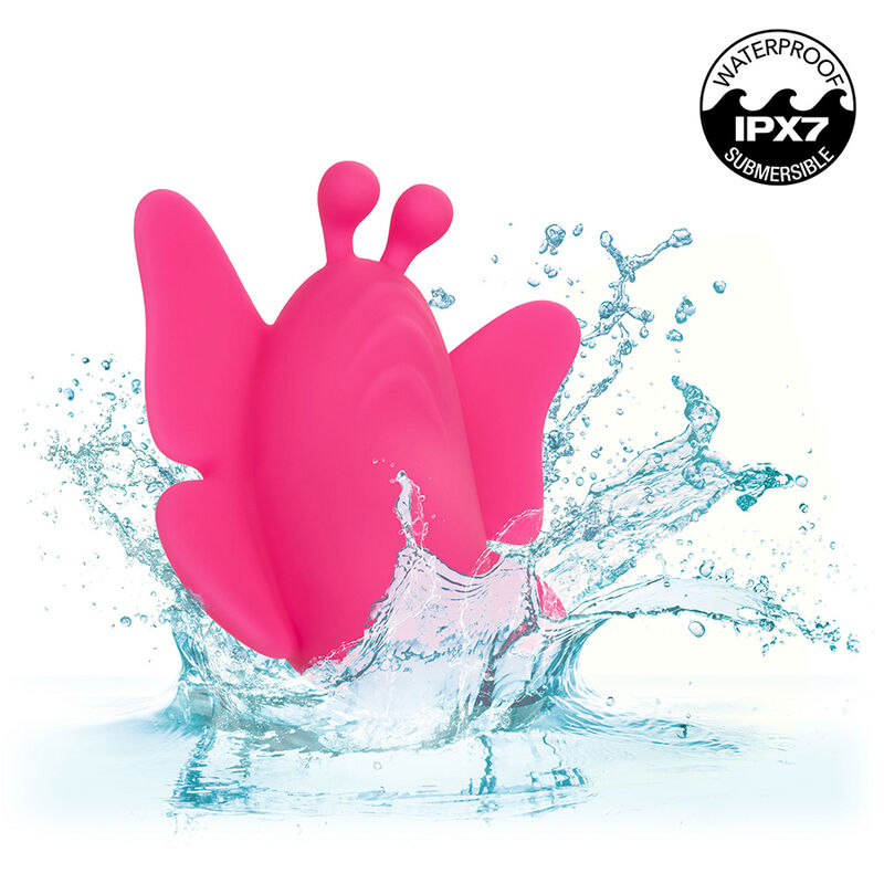 CALEXOTICS - NEON VIBES THE FLUTTER VIBE STIMULATOR 10 PINK VIBRATIONS
