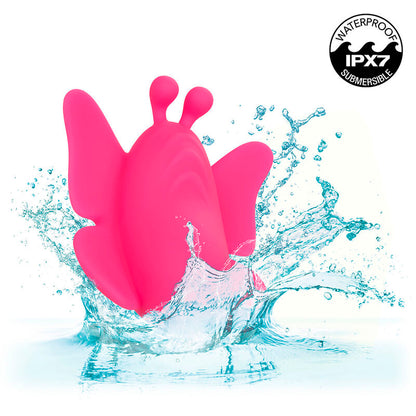 CALEXOTICS - NEON VIBES THE FLUTTER VIBE STIMULATOR 10 PINK VIBRATIONS