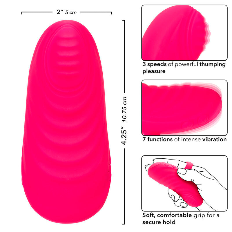 CALEXOTICS - ENVY MASSAGEADOR DE ESFERA ROTATIVA 7 VIBRAÇÕES ROSA