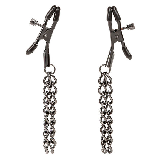 CALEXOTICS - EUPHORIA NIPPLE CLIPS WITH CHAIN ​​14.5 CM