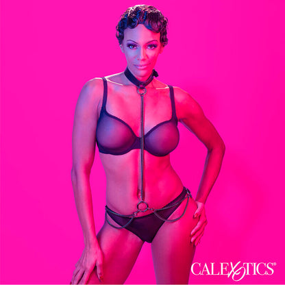 CALEXOTICS - EUPHORIA HALTER COLLAR AND CHAIN ​​STRAP