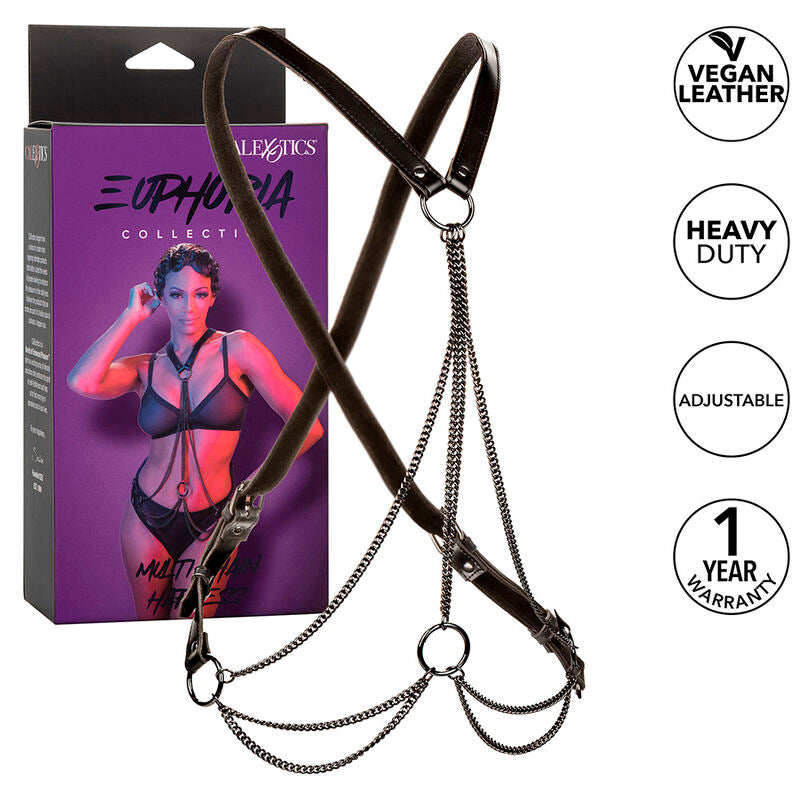CALEXOTICS - EUPHORIA PREMIUM MULTI-CHAIN ​​HARNESS
