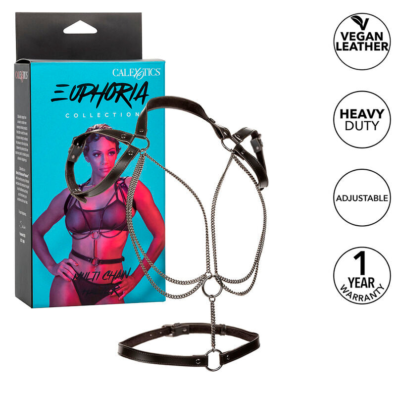 CALEXOTICS - EUPHORIA PREMIUM MULTI-CHAIN ​​HARNESS