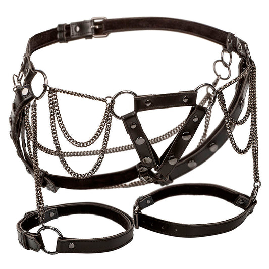 CALEXOTICS - EUPHORIA THIGH HARNESS WITH PREMIUM CHAINS