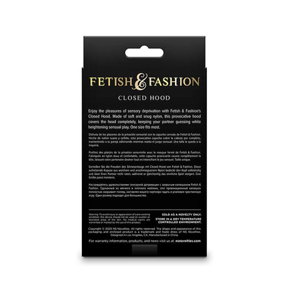 NS NOVELTIES - FETISH &amp; FASHION FULL WHITE NYLON BALACLAVA