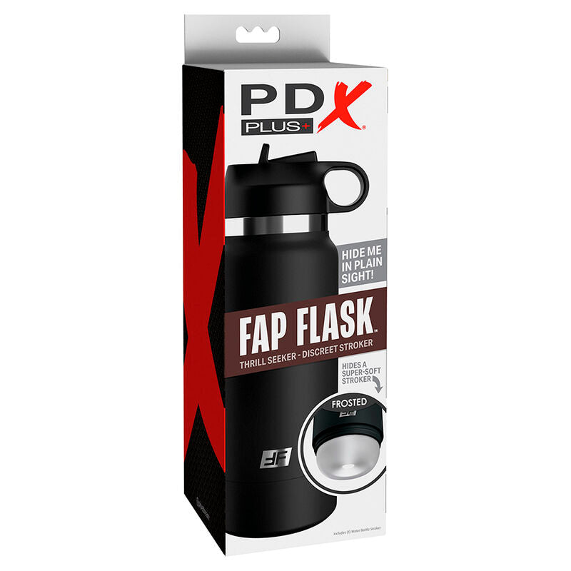 PDX Plus - FAP Flask Transparente Discreet Bottle Estimulador Modelo 1
