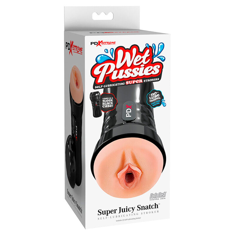 PDX EXTREME - WET PUSSIES NATURAL SELF-LUBRICATING VAGINA MASTURBATOR
