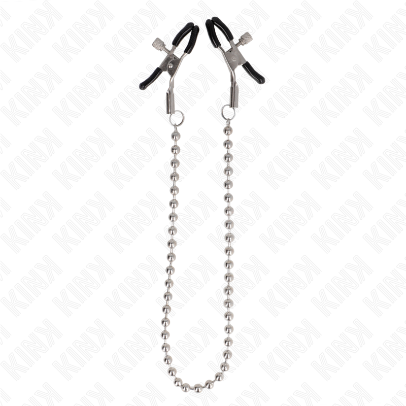 KINK - NIPPLE CLIPS WITH BALL CHAIN ​​30 CM