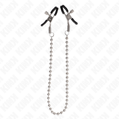KINK - NIPPLE CLIPS WITH BALL CHAIN ​​30 CM