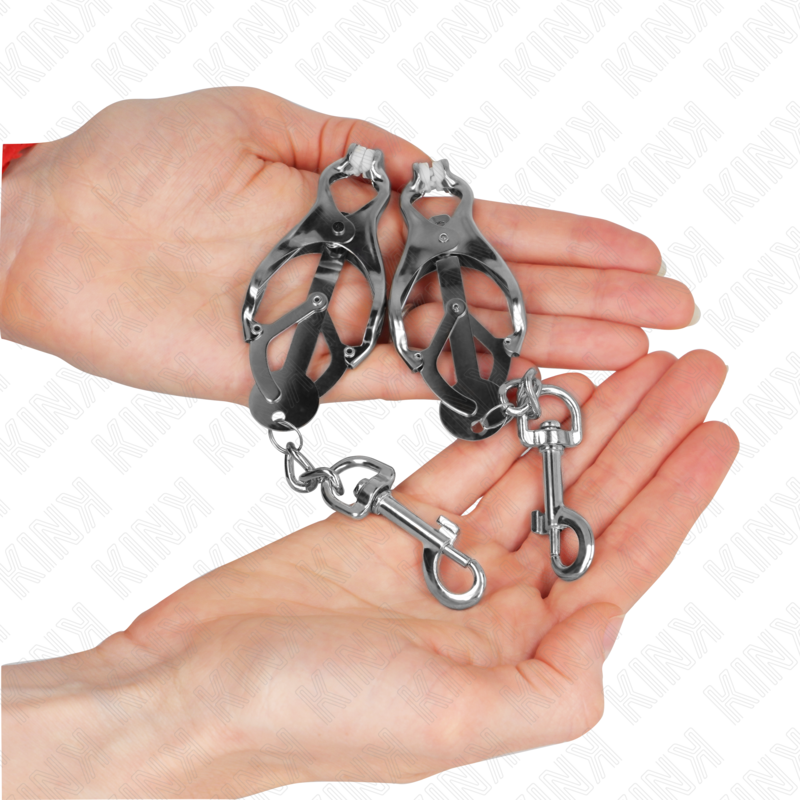 KINK - JAPANESE STYLE NIPPLE CLIPS WITH HOOKS