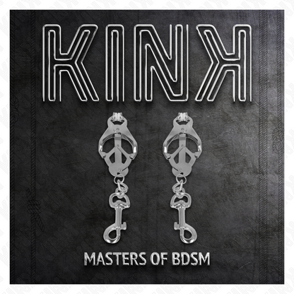 KINK - JAPANESE STYLE NIPPLE CLIPS WITH HOOKS