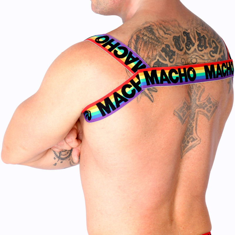 MALE - PRIDE ROMAN HARNESS L/XL