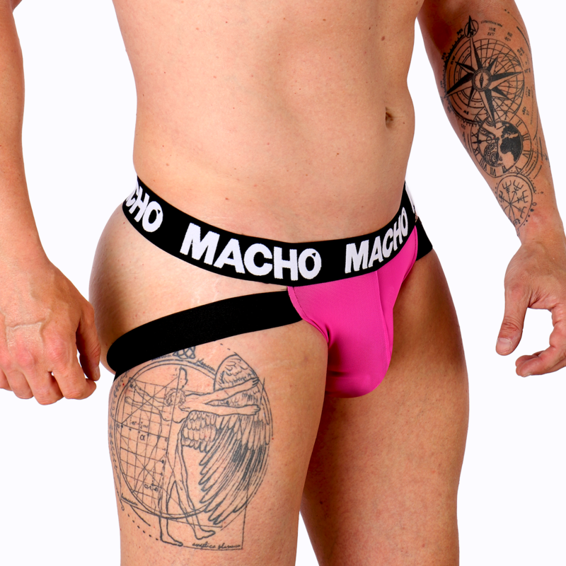 MALE - MX28FR JOCK PINK NEON S