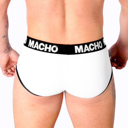 MACHO - MS30BL WHITE SLIP S