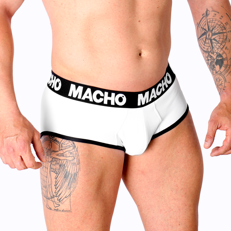 MACHO - MS30BL WHITE SLIP S